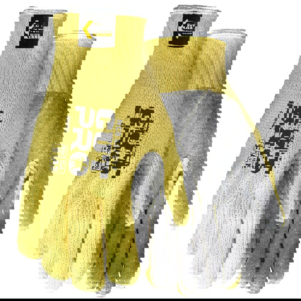 Cut & Abrasion-Resistant Gloves: Size L, ANSI Cut A3, Kevlar